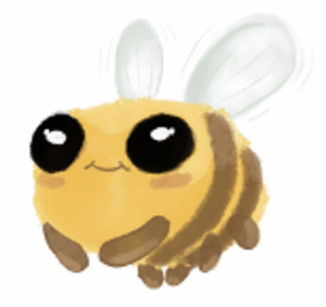 Blaze the bee, a character in the children's story 